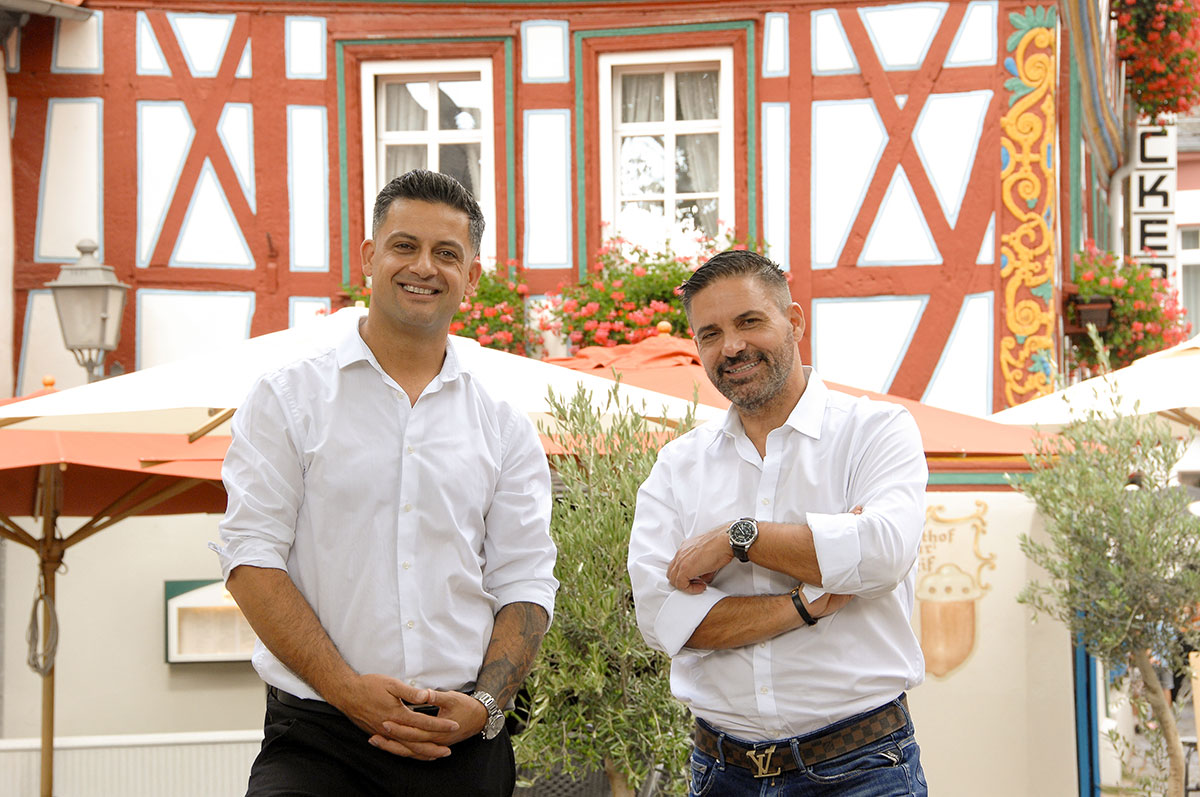 Emal Ewaz und Maurizio Aroi